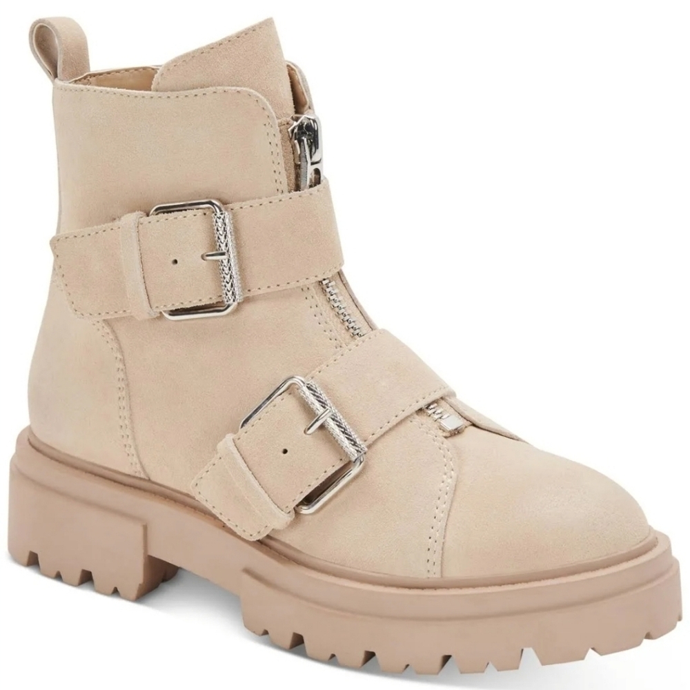NEW- $160 DOLCE VITA Avari Buckle Tan Ankle Boot-7.5
